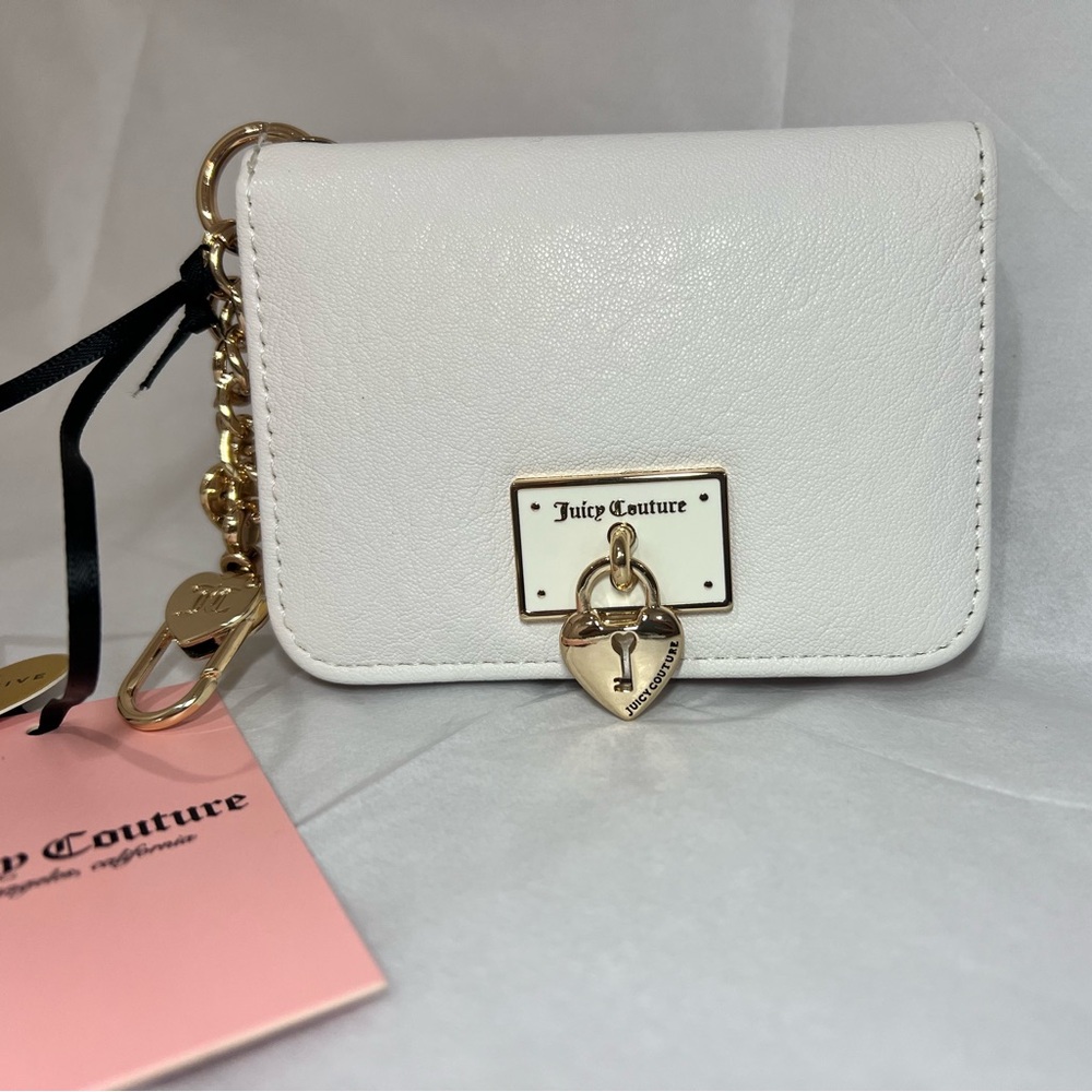 Juicy Couture White Dual-Sided Wallet